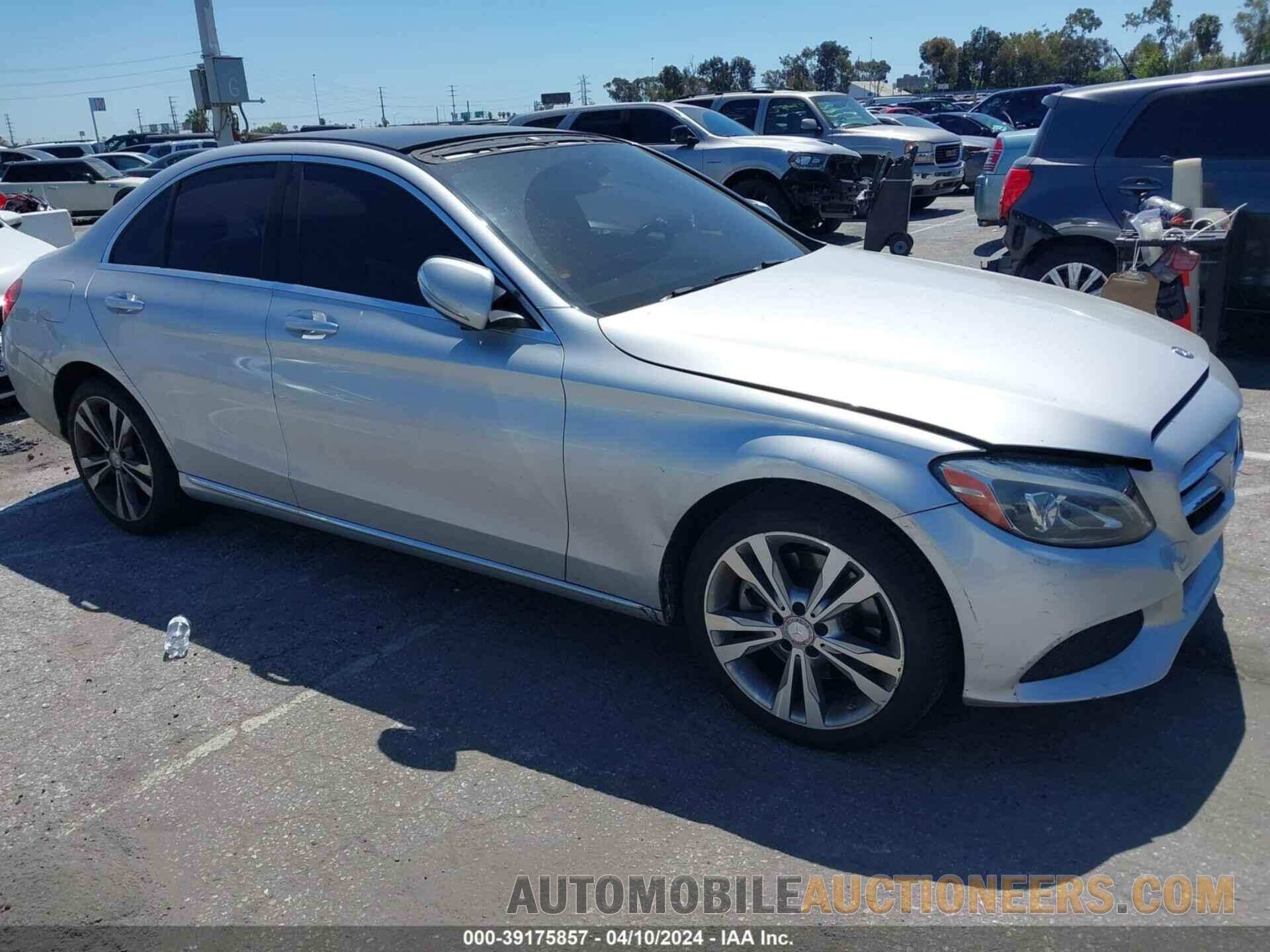 55SWF4KB4FU000672 MERCEDES-BENZ C 300 2015