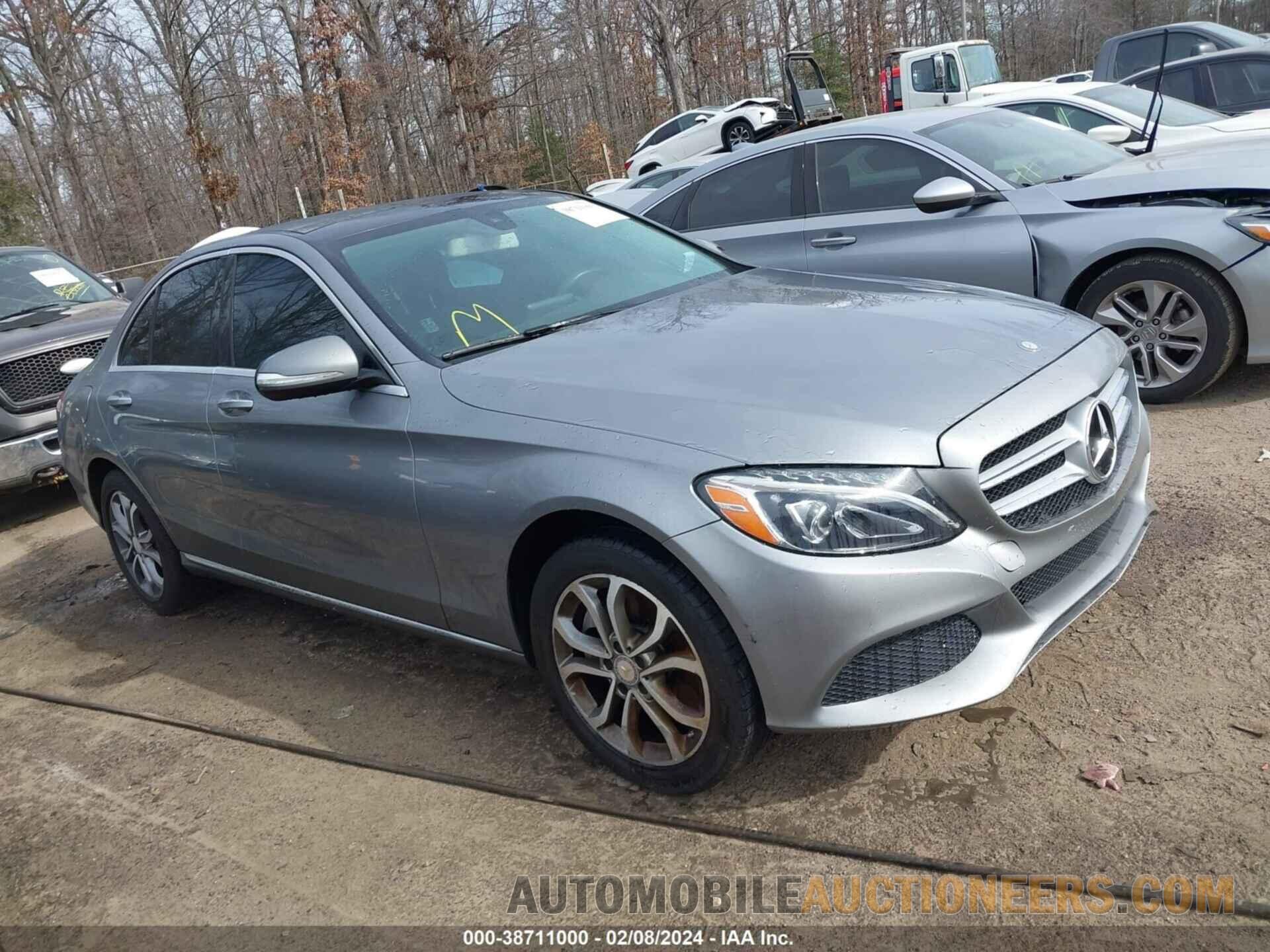 55SWF4KB4FU001000 MERCEDES-BENZ C 300 2015