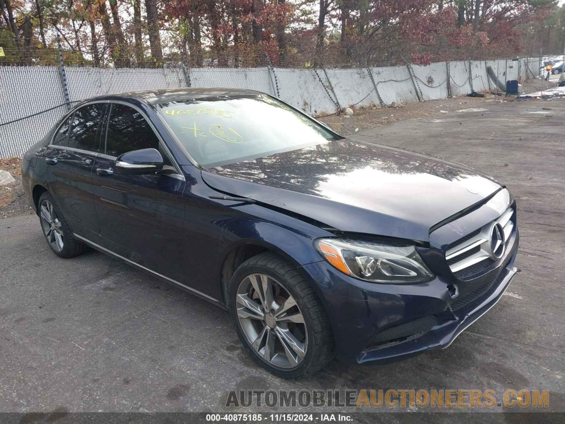 55SWF4KB4FU001644 MERCEDES-BENZ C 300 2015