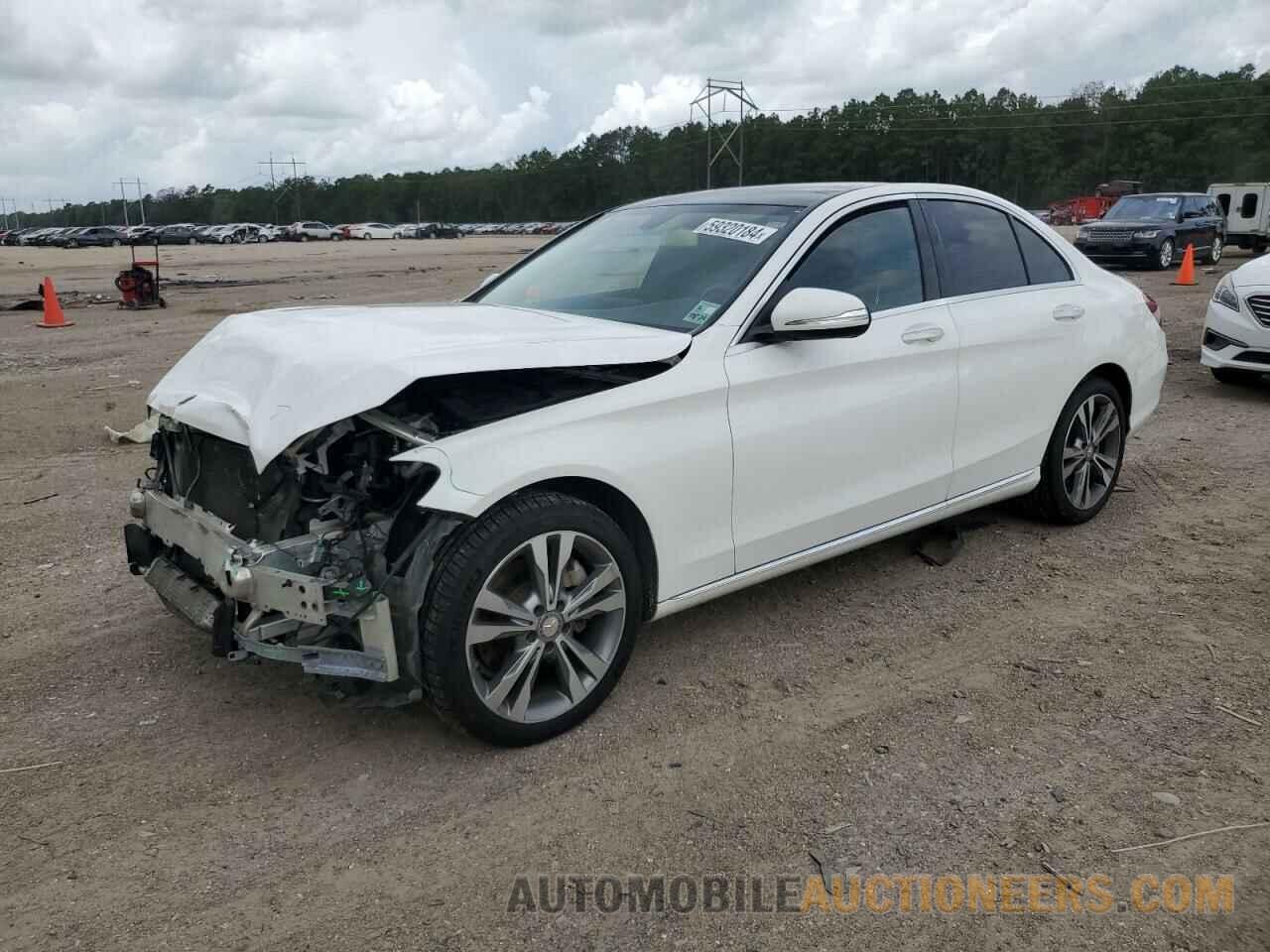 55SWF4KB4FU002891 MERCEDES-BENZ C-CLASS 2015