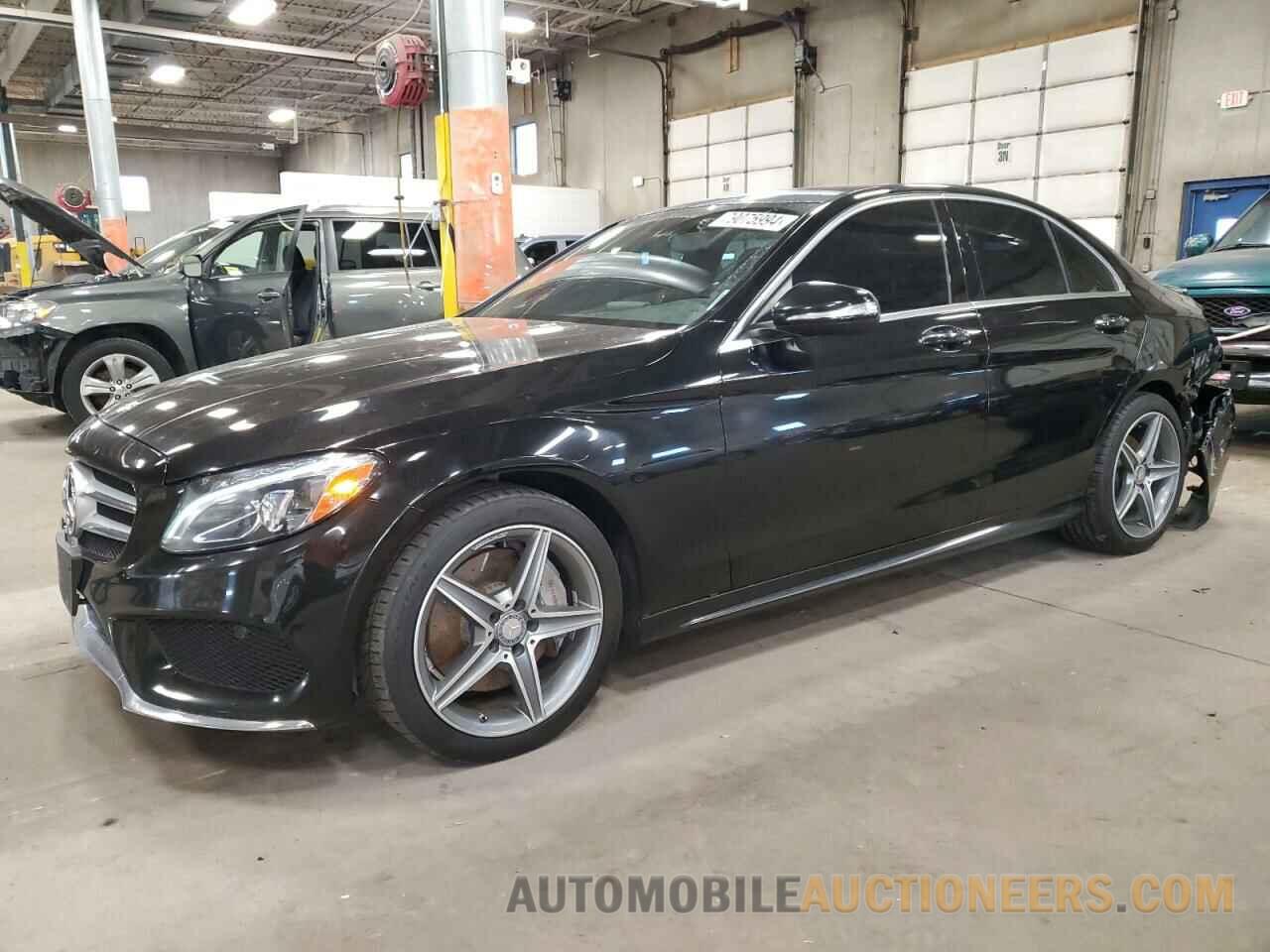 55SWF4KB4FU004141 MERCEDES-BENZ C-CLASS 2015