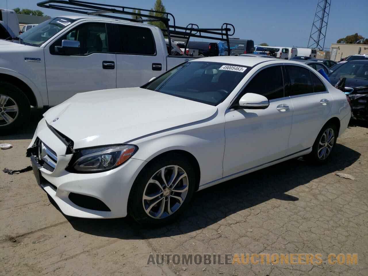 55SWF4KB4FU004740 MERCEDES-BENZ C-CLASS 2015