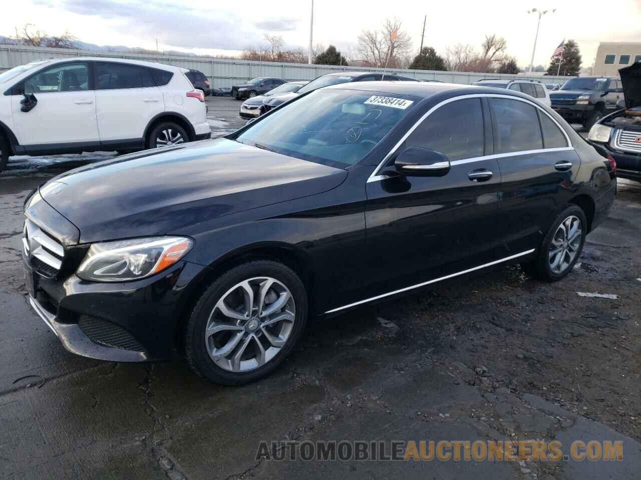 55SWF4KB4FU005337 MERCEDES-BENZ C-CLASS 2015