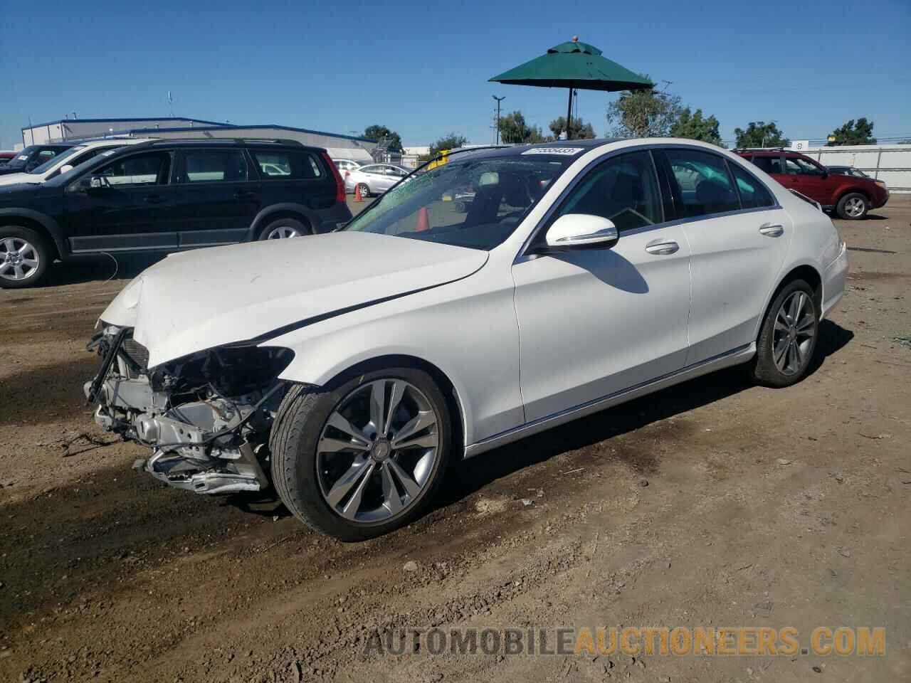 55SWF4KB4FU006701 MERCEDES-BENZ C-CLASS 2015