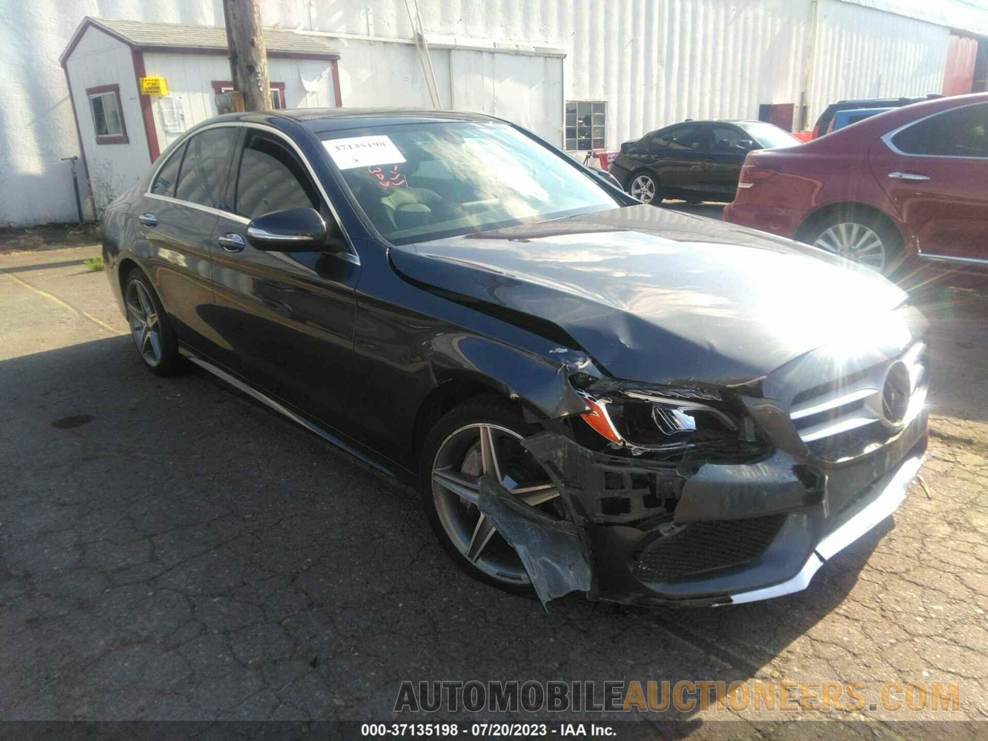 55SWF4KB4FU007508 MERCEDES-BENZ C-CLASS 2015