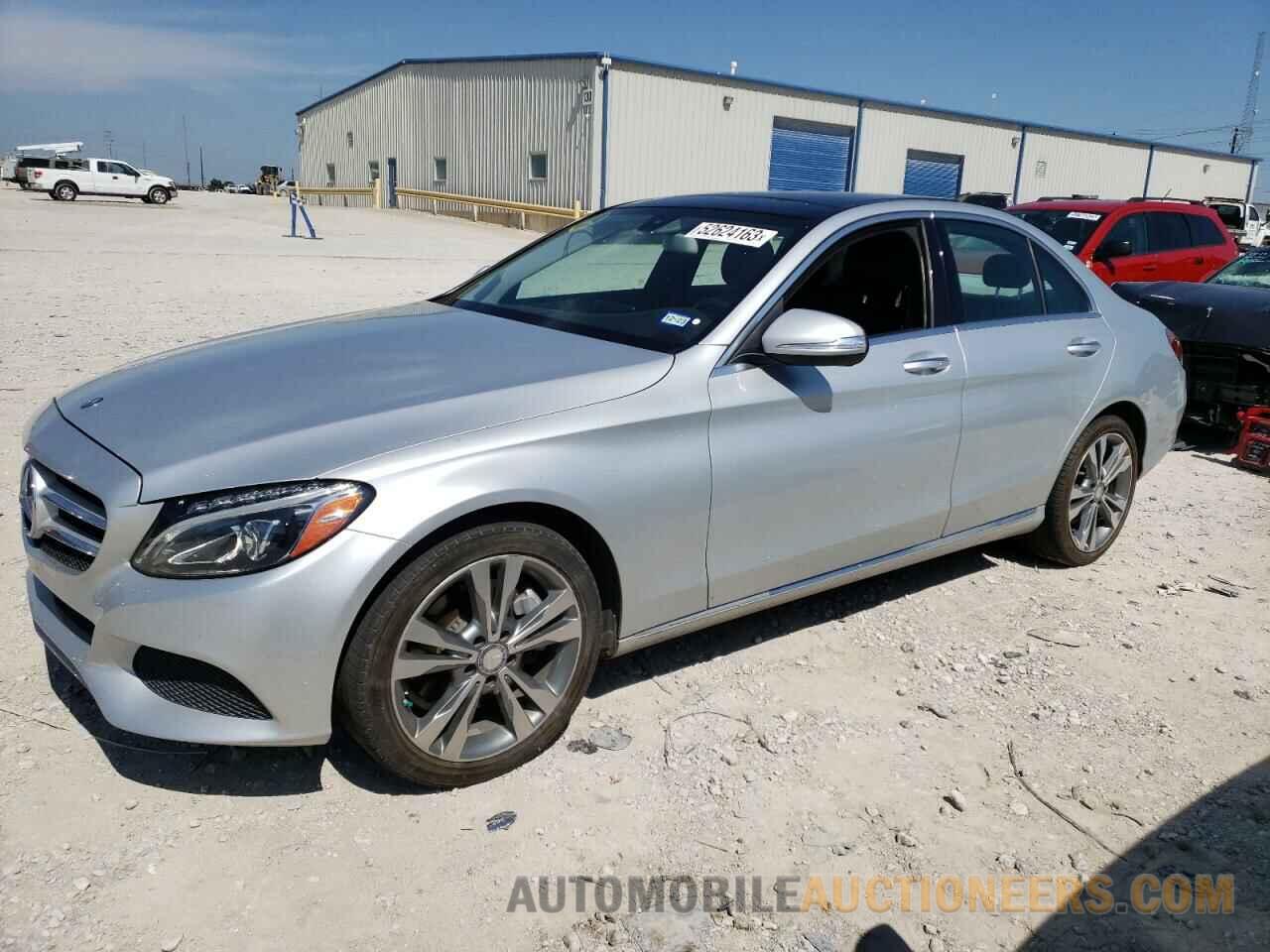 55SWF4KB4FU008819 MERCEDES-BENZ C-CLASS 2015