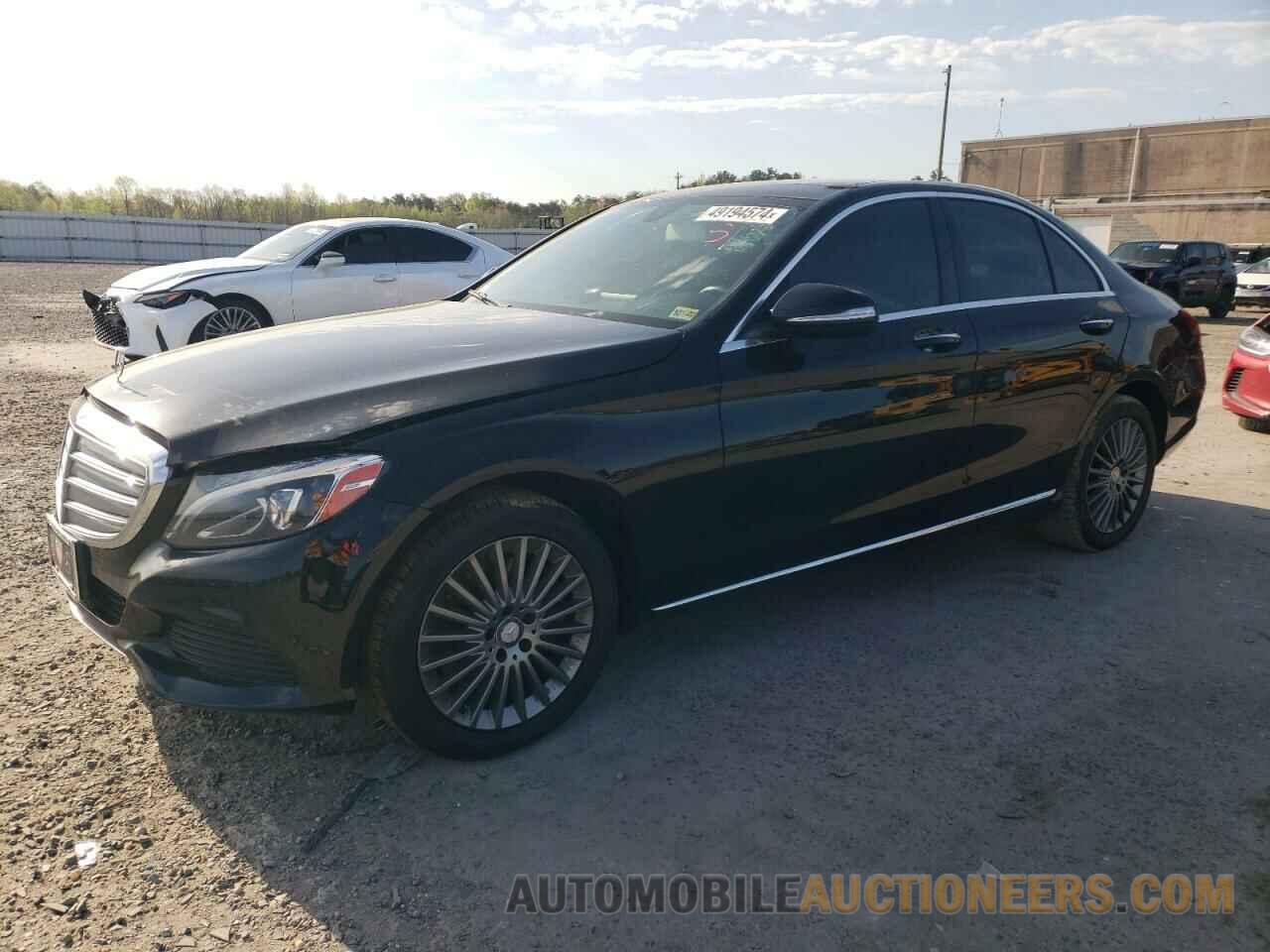 55SWF4KB4FU009274 MERCEDES-BENZ C-CLASS 2015