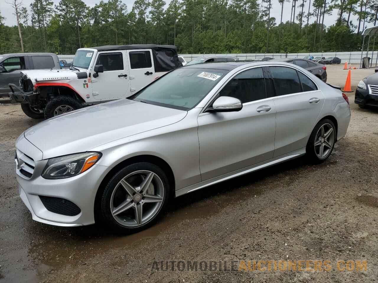 55SWF4KB4FU010568 MERCEDES-BENZ C-CLASS 2015