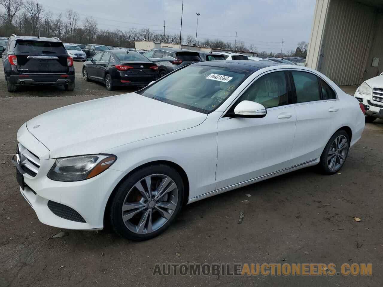 55SWF4KB4FU010635 MERCEDES-BENZ C-CLASS 2015