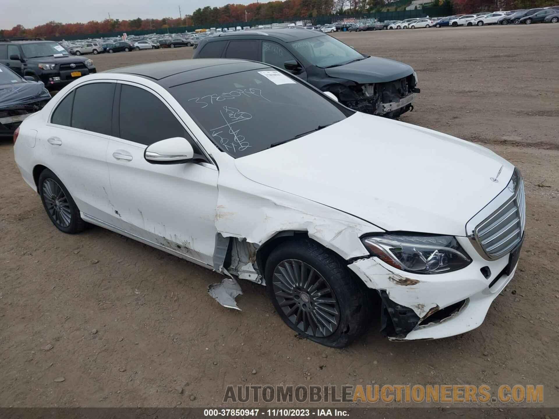 55SWF4KB4FU013289 MERCEDES-BENZ C-CLASS 2015