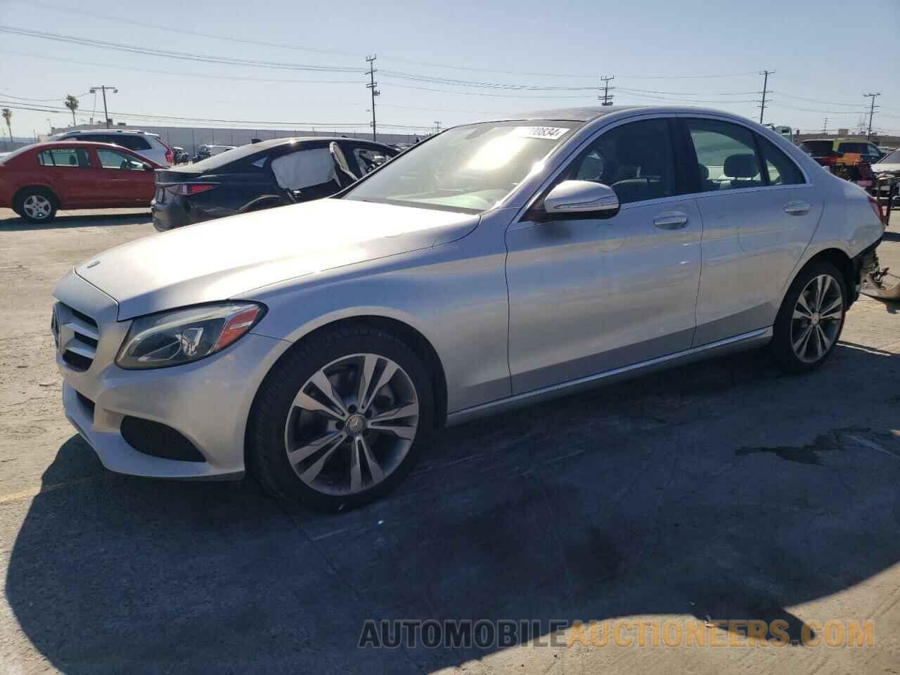 55SWF4KB4FU015107 MERCEDES-BENZ C-CLASS 2015