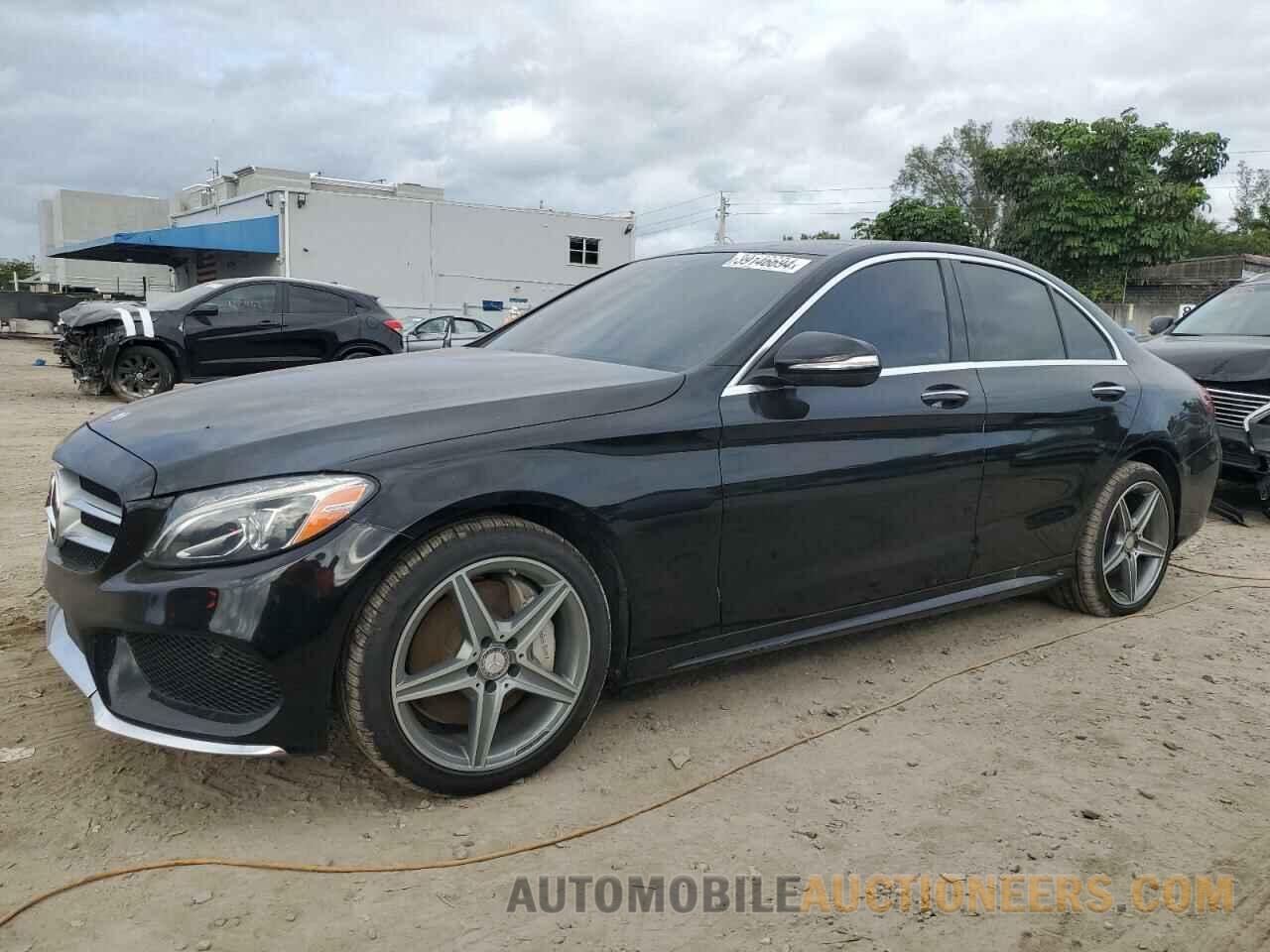 55SWF4KB4FU016175 MERCEDES-BENZ C-CLASS 2015