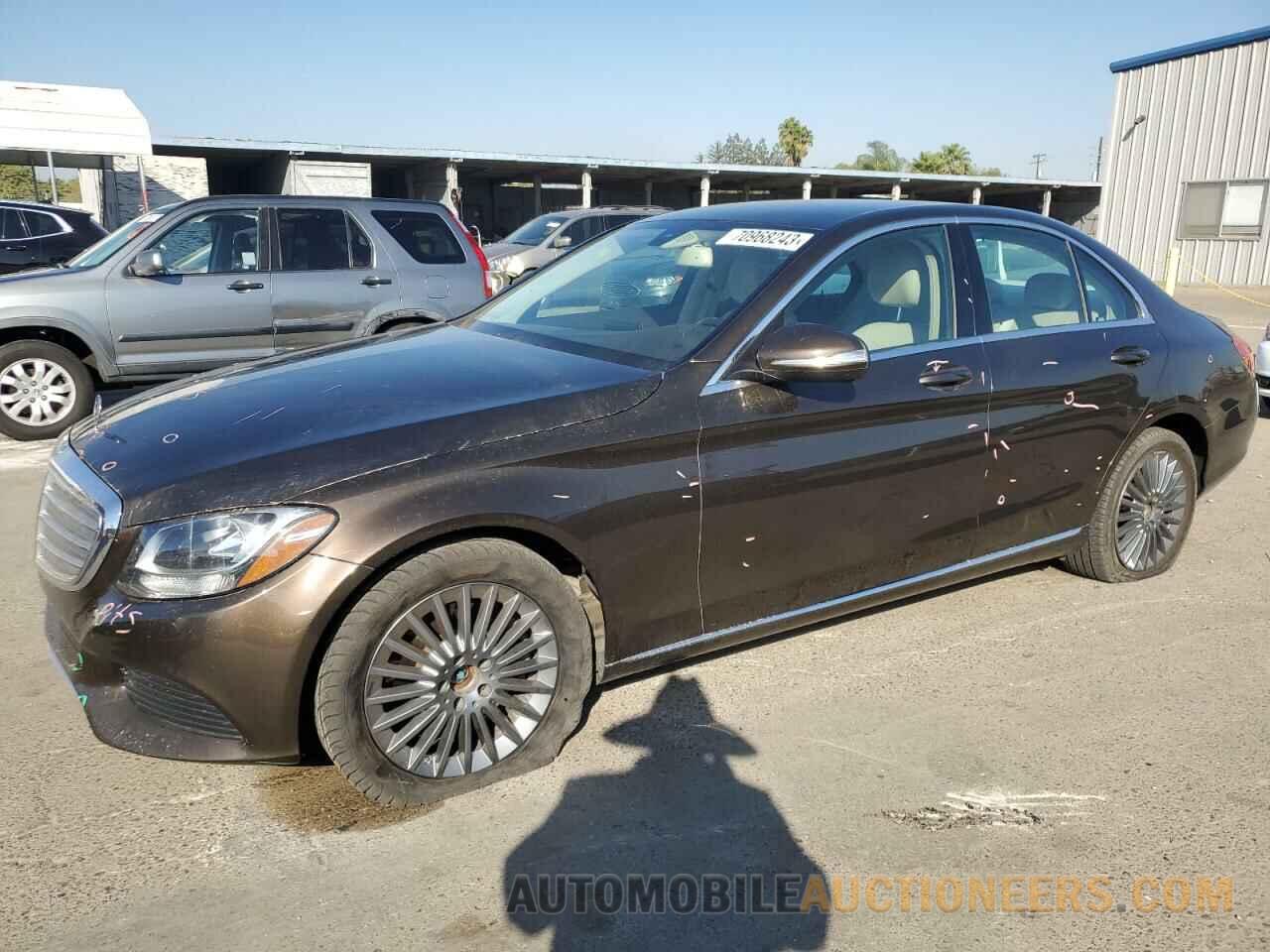 55SWF4KB4FU017052 MERCEDES-BENZ C-CLASS 2015