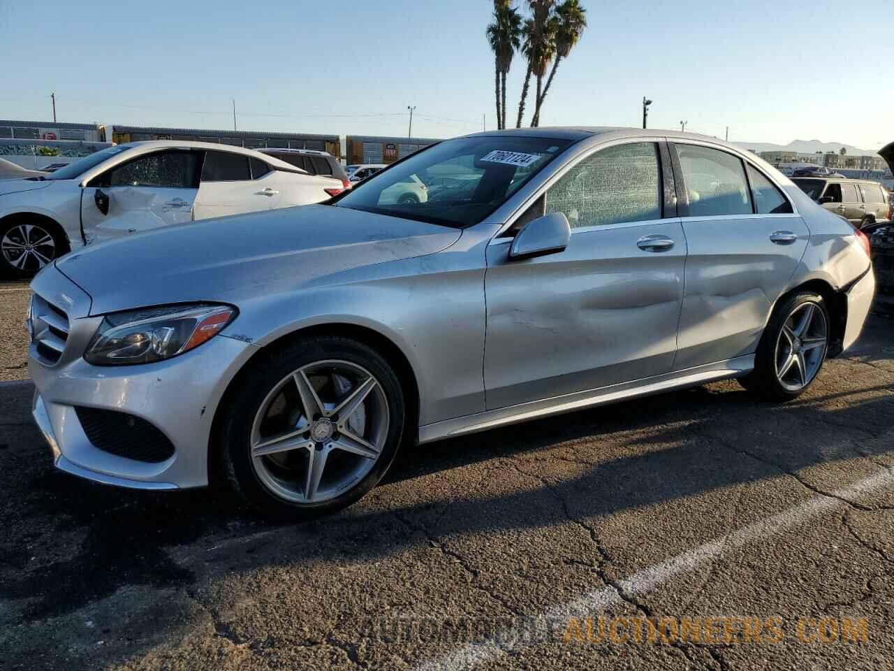 55SWF4KB4FU017259 MERCEDES-BENZ C-CLASS 2015