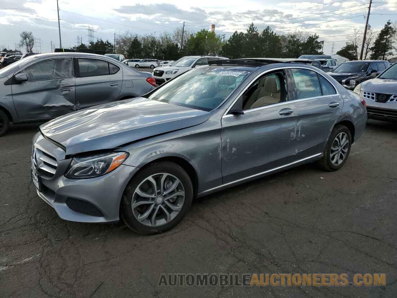 55SWF4KB4FU018685 MERCEDES-BENZ C-CLASS 2015