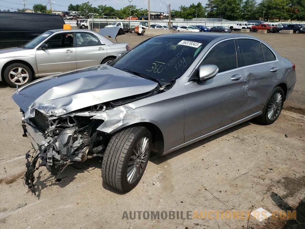 55SWF4KB4FU018847 MERCEDES-BENZ C-CLASS 2015