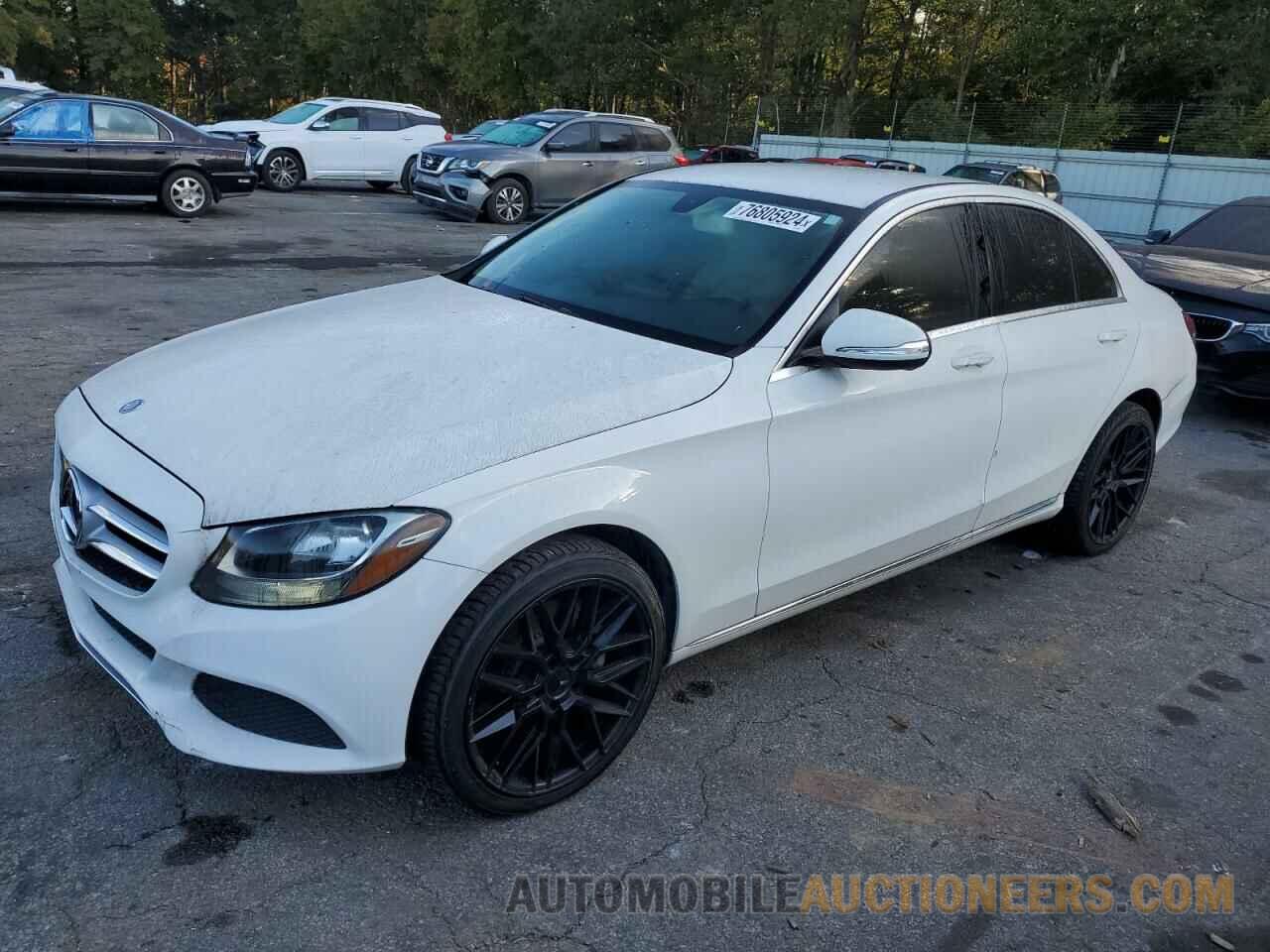 55SWF4KB4FU020467 MERCEDES-BENZ C-CLASS 2015