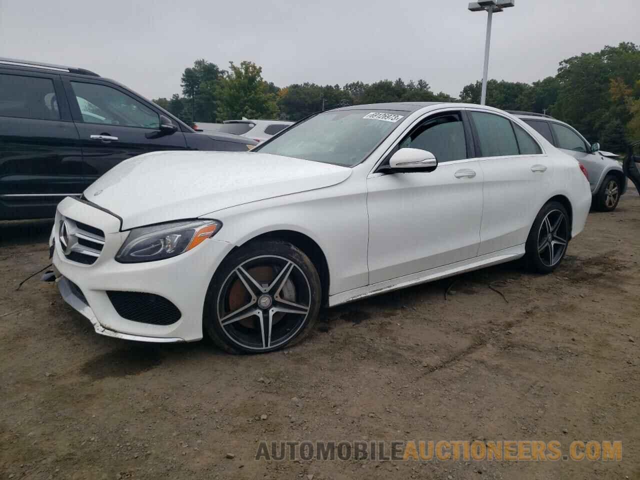 55SWF4KB4FU023546 MERCEDES-BENZ C-CLASS 2015