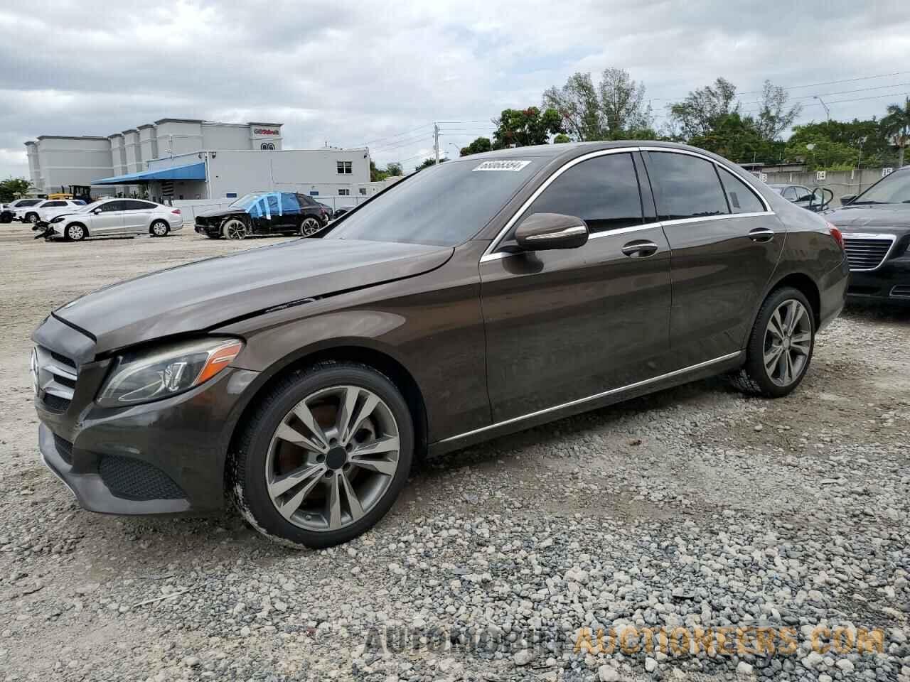 55SWF4KB4FU023563 MERCEDES-BENZ C-CLASS 2015