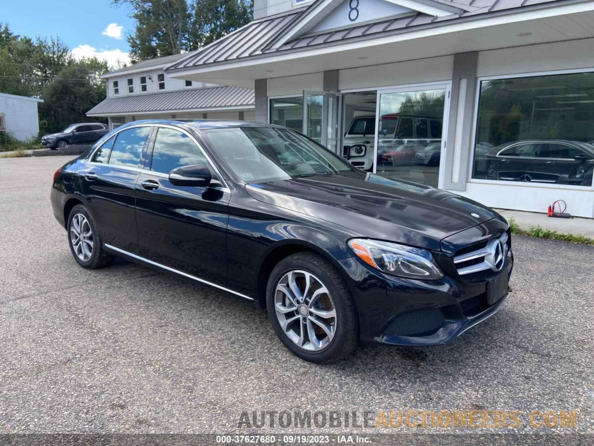 55SWF4KB4FU023627 MERCEDES-BENZ C-CLASS 2015