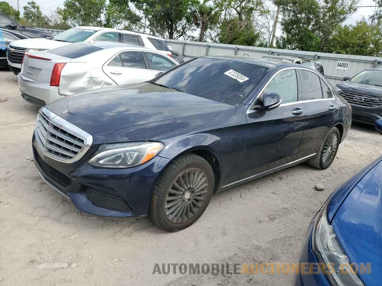 55SWF4KB4FU024437 MERCEDES-BENZ C-CLASS 2015