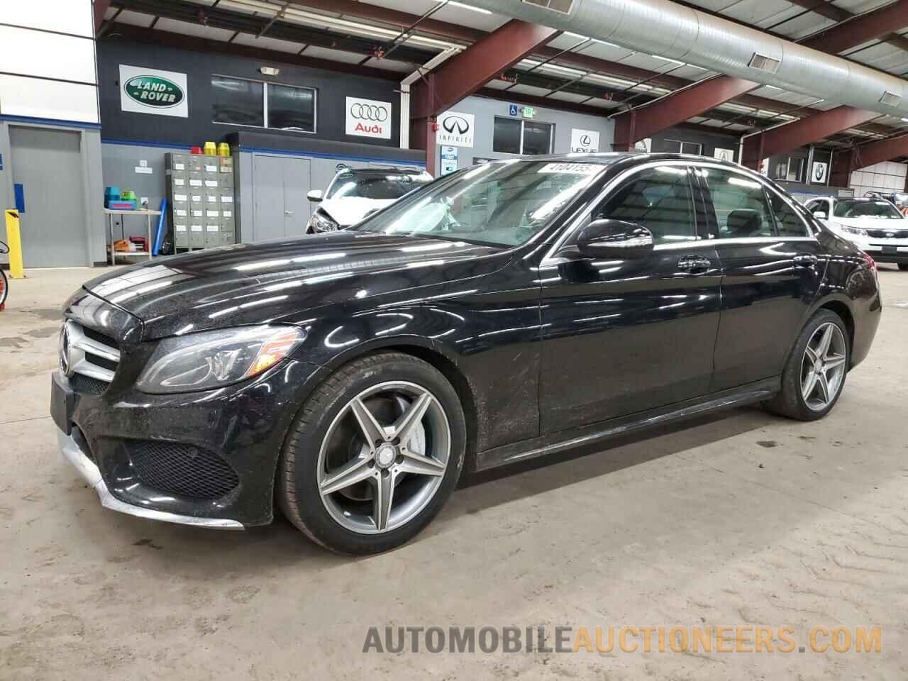 55SWF4KB4FU024776 MERCEDES-BENZ C-CLASS 2015