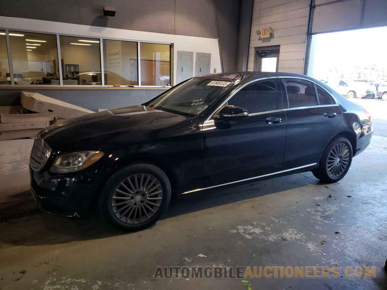 55SWF4KB4FU025538 MERCEDES-BENZ C-CLASS 2015