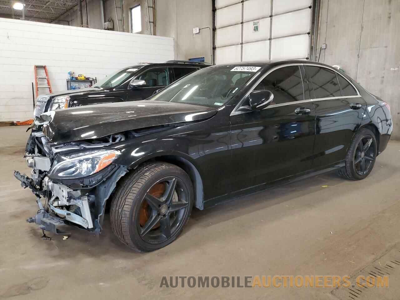 55SWF4KB4FU026432 MERCEDES-BENZ C-CLASS 2015