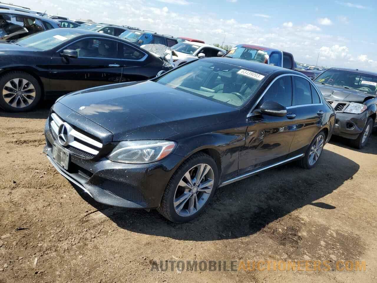 55SWF4KB4FU026561 MERCEDES-BENZ C-CLASS 2015