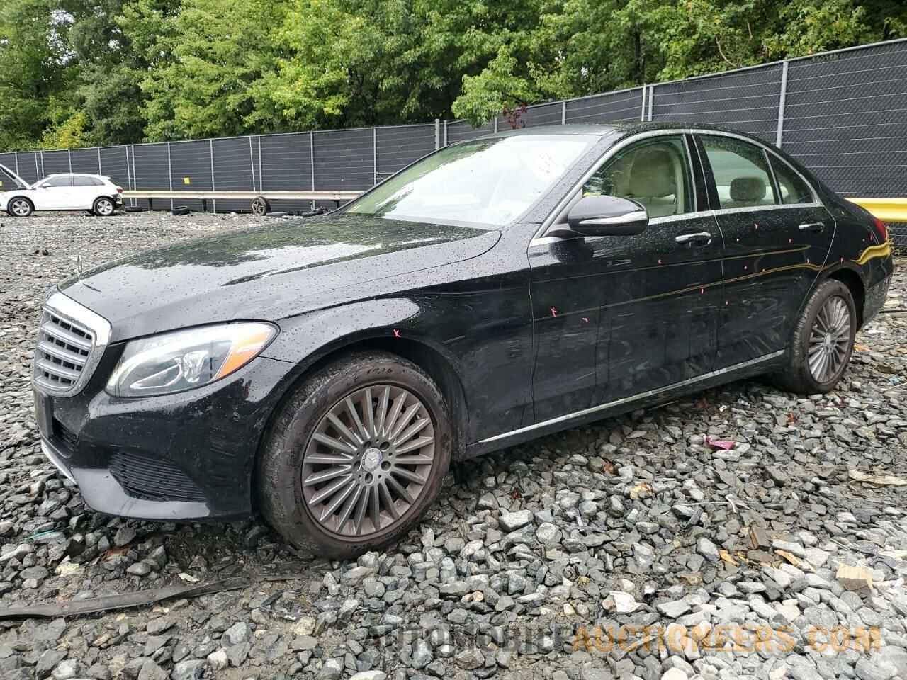 55SWF4KB4FU026673 MERCEDES-BENZ C-CLASS 2015