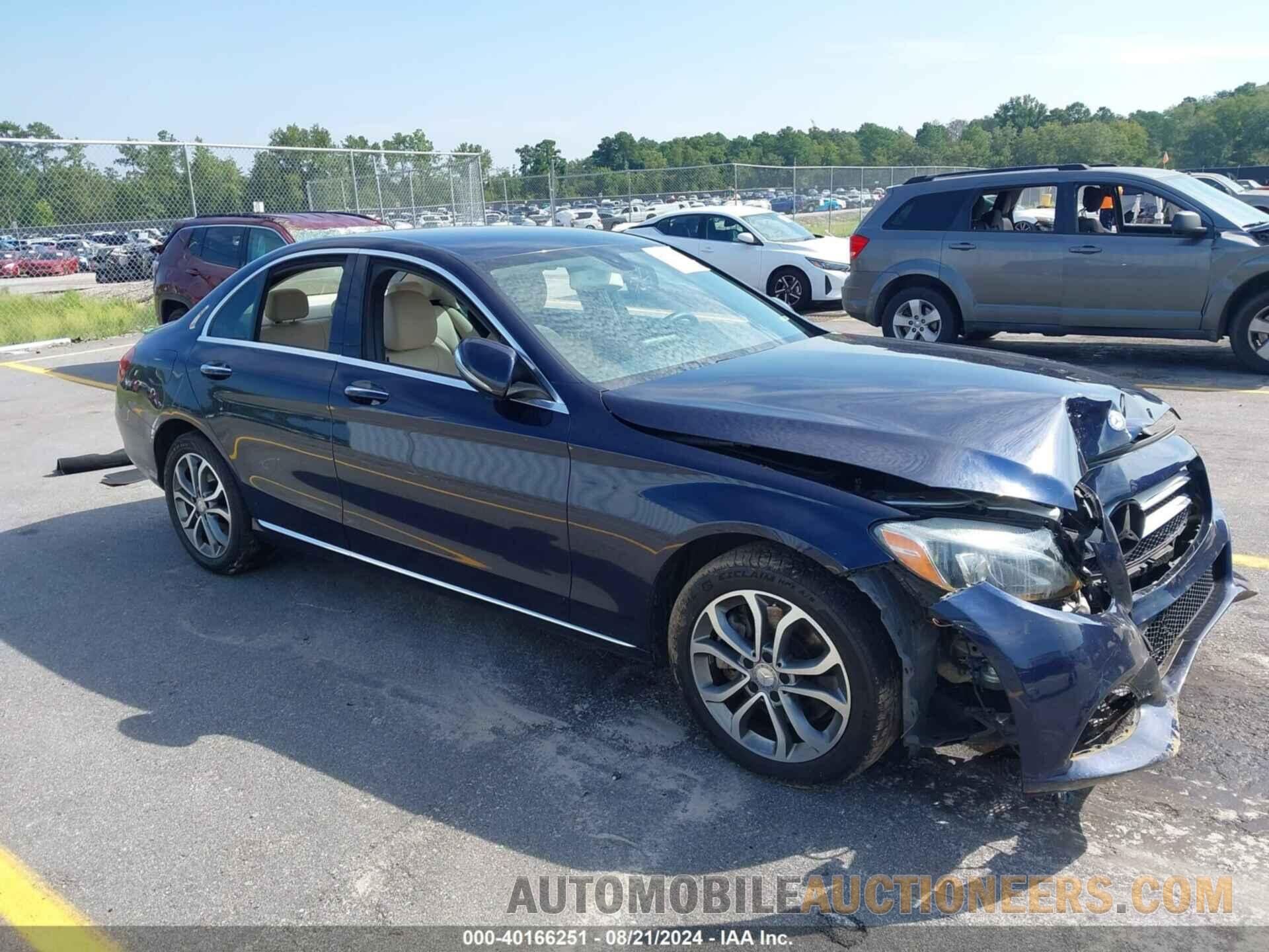 55SWF4KB4FU027273 MERCEDES-BENZ C 2015