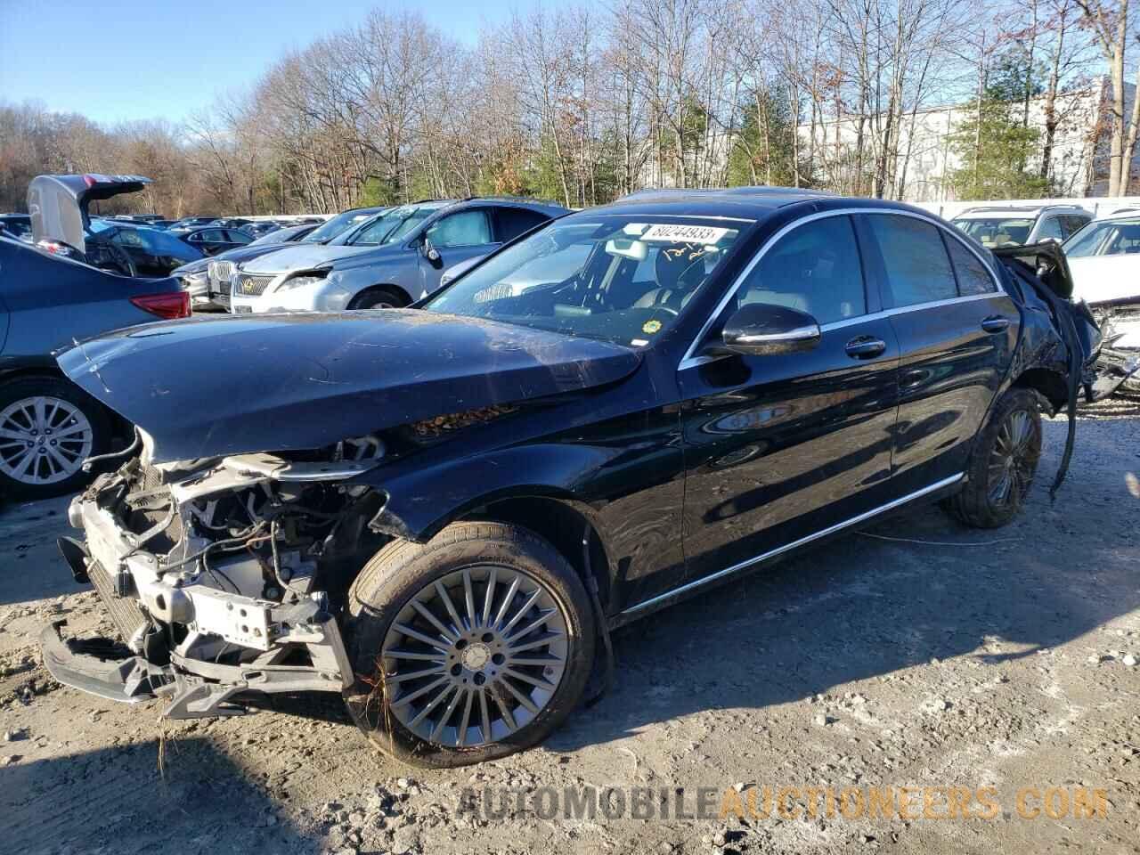 55SWF4KB4FU033008 MERCEDES-BENZ C-CLASS 2015