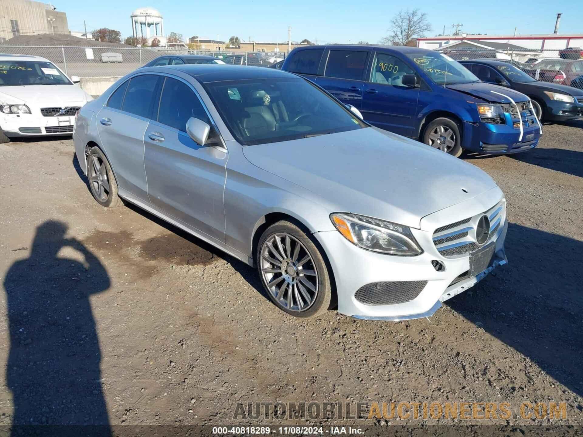 55SWF4KB4FU036250 MERCEDES-BENZ C 2015