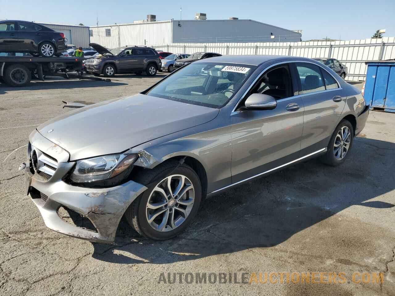 55SWF4KB4FU037446 MERCEDES-BENZ C-CLASS 2015