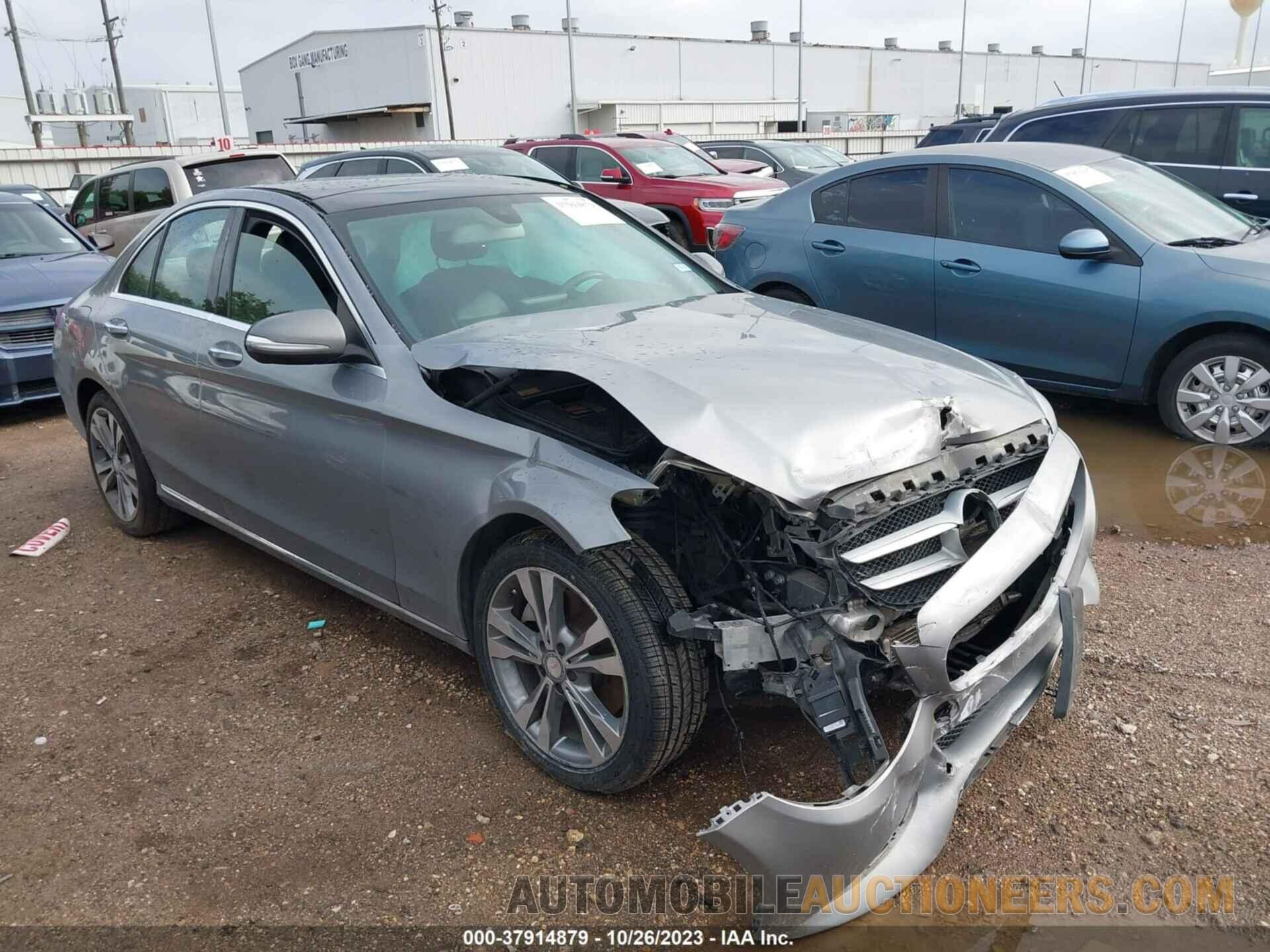 55SWF4KB4FU037740 MERCEDES-BENZ C-CLASS 2015