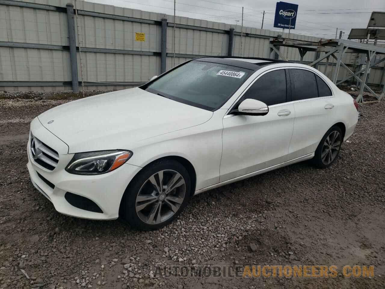 55SWF4KB4FU037902 MERCEDES-BENZ C-CLASS 2015