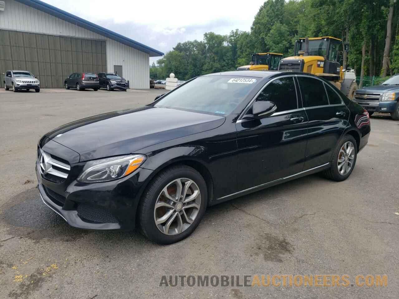 55SWF4KB4FU039021 MERCEDES-BENZ C-CLASS 2015