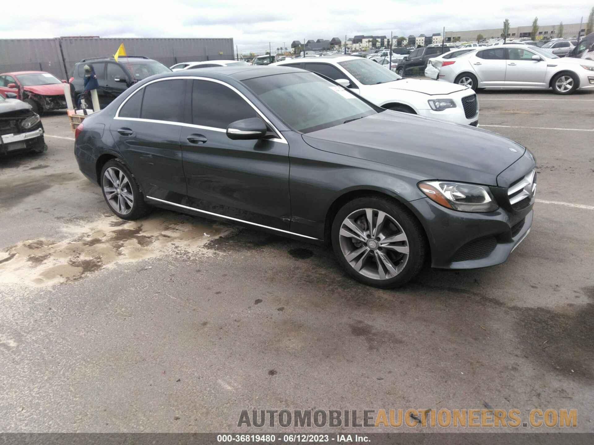 55SWF4KB4FU040024 MERCEDES-BENZ C-CLASS 2015