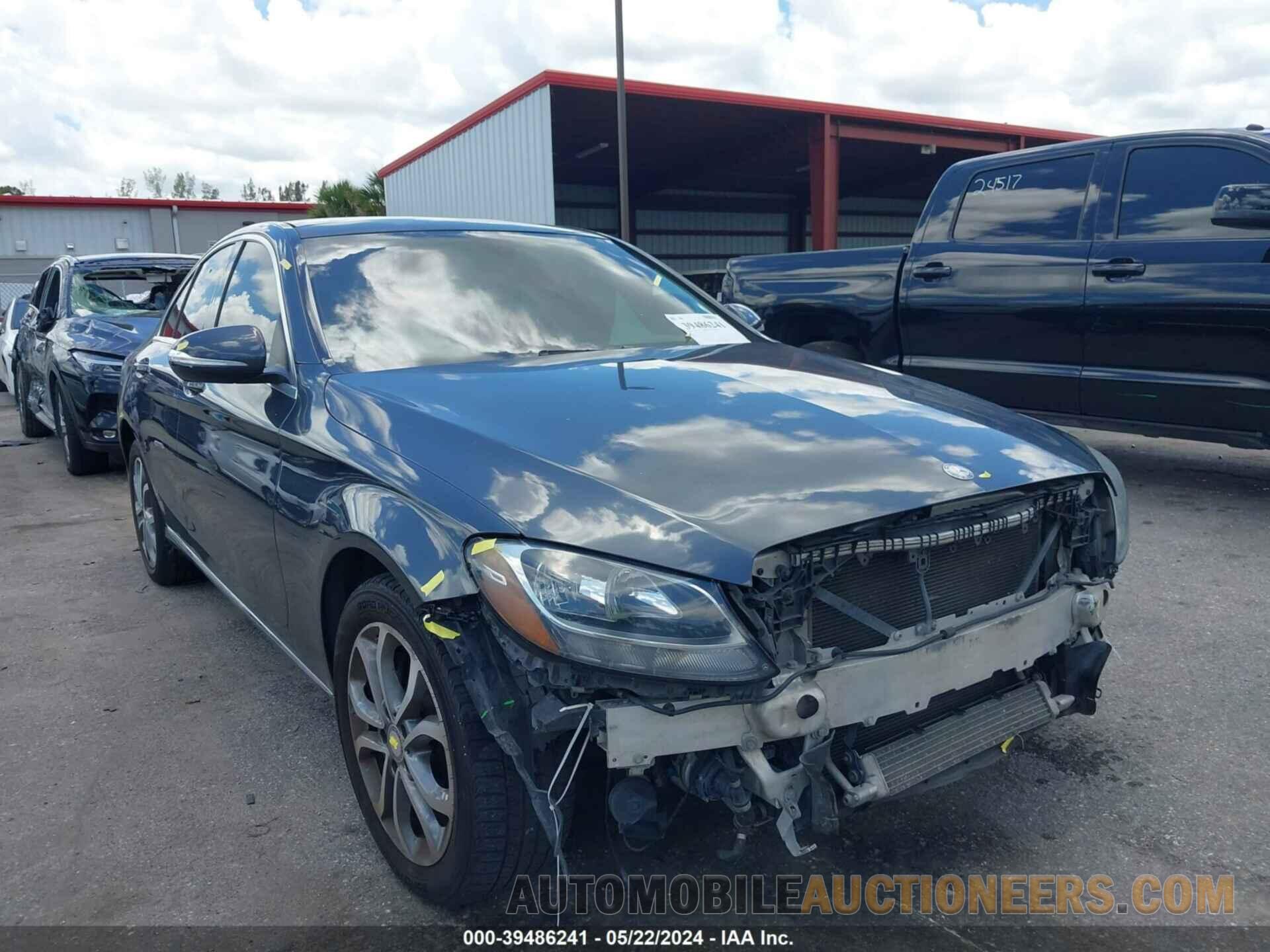 55SWF4KB4FU040704 MERCEDES-BENZ C 300 2015