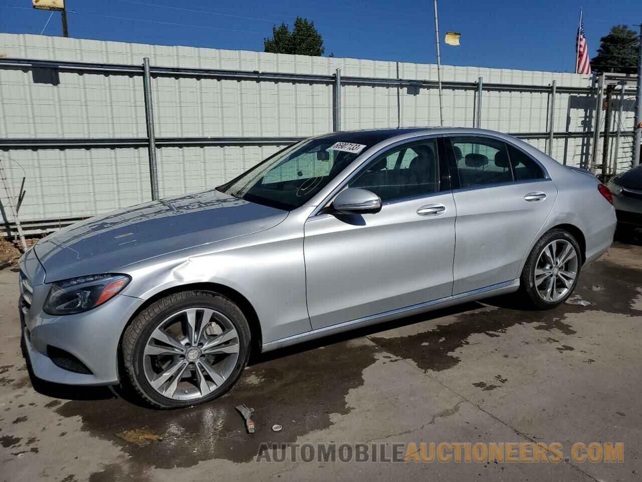 55SWF4KB4FU040797 MERCEDES-BENZ C-CLASS 2015