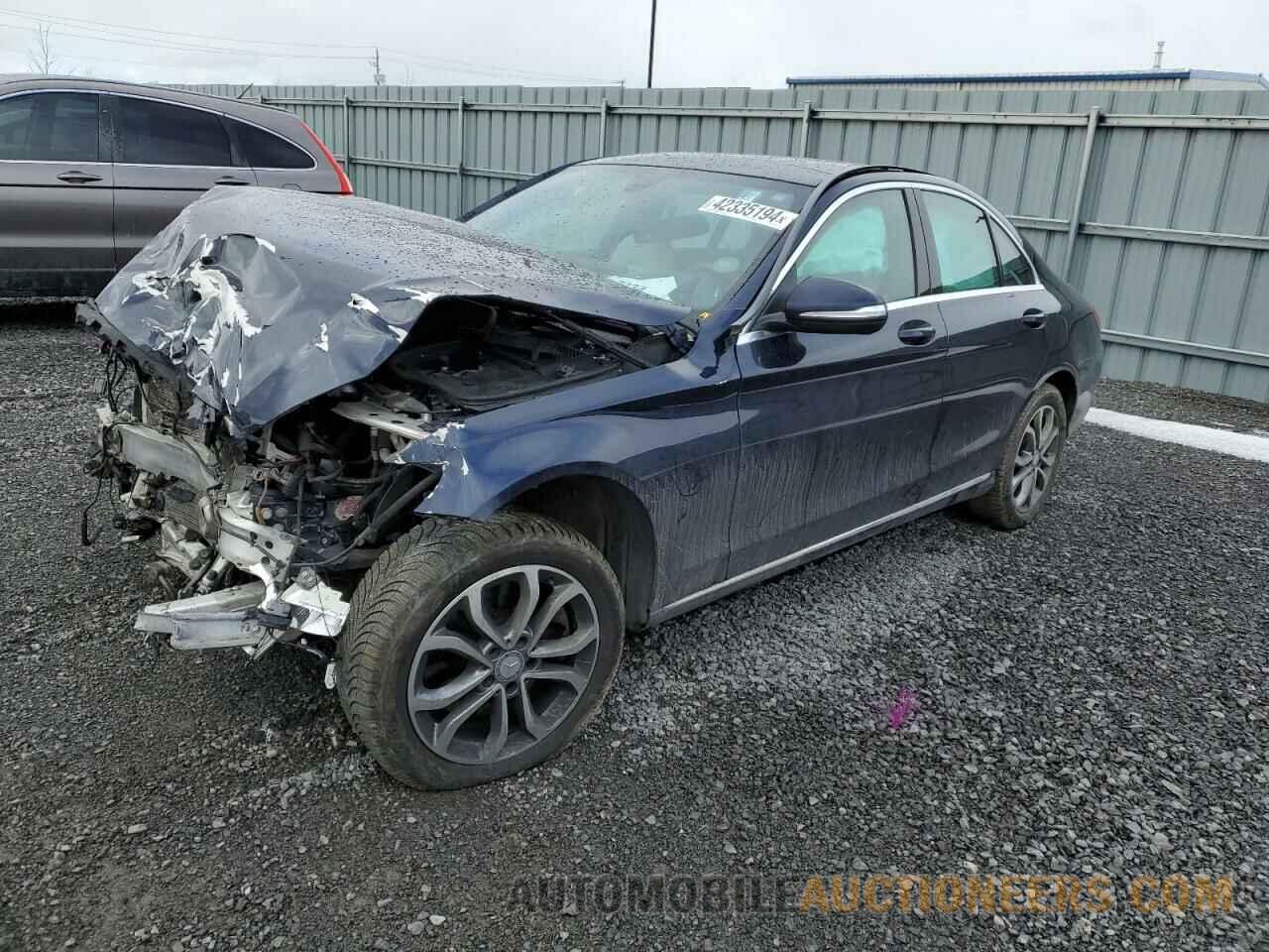 55SWF4KB4FU041058 MERCEDES-BENZ C-CLASS 2015