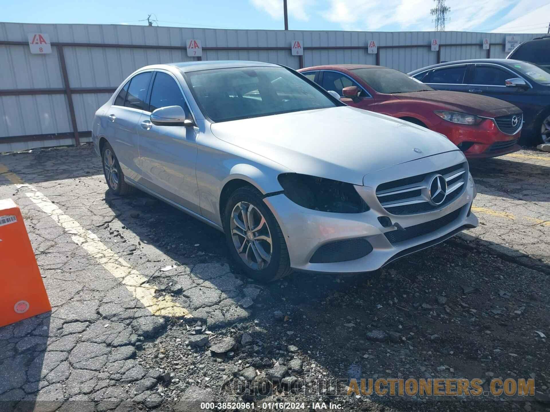 55SWF4KB4FU042209 MERCEDES-BENZ C 300 2015