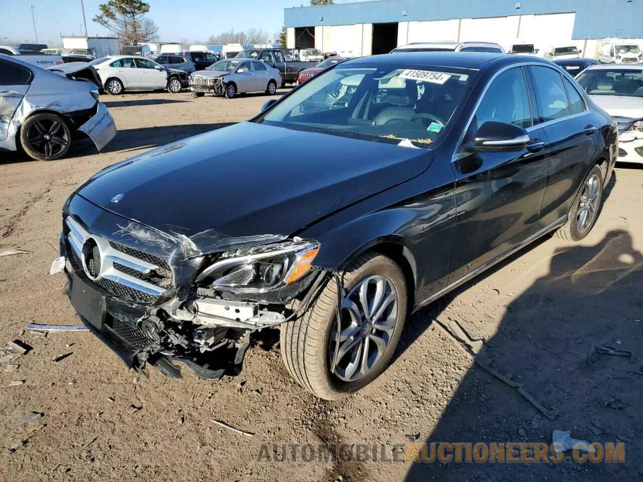 55SWF4KB4FU042243 MERCEDES-BENZ C-CLASS 2015