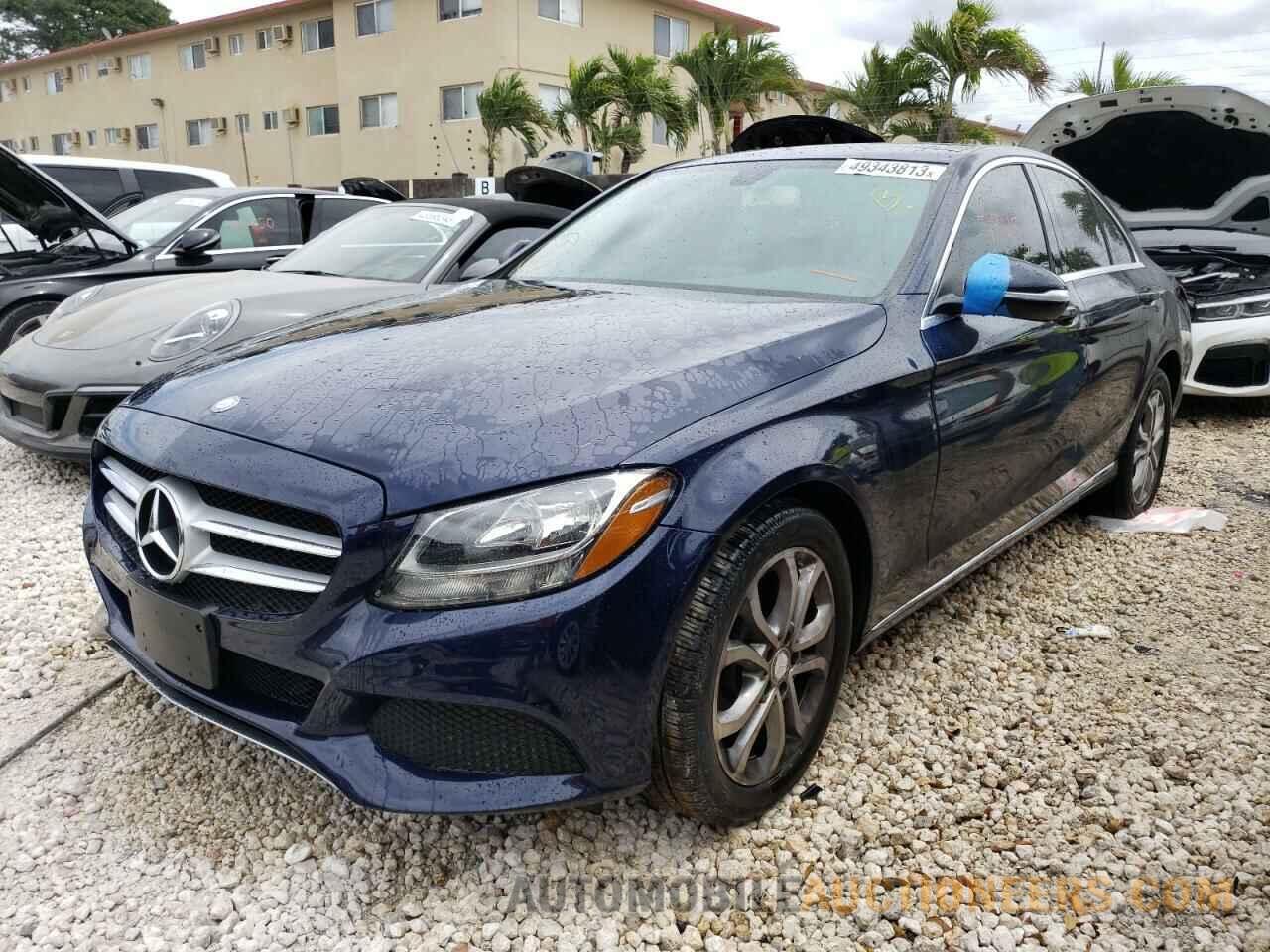 55SWF4KB4FU042663 MERCEDES-BENZ C-CLASS 2015