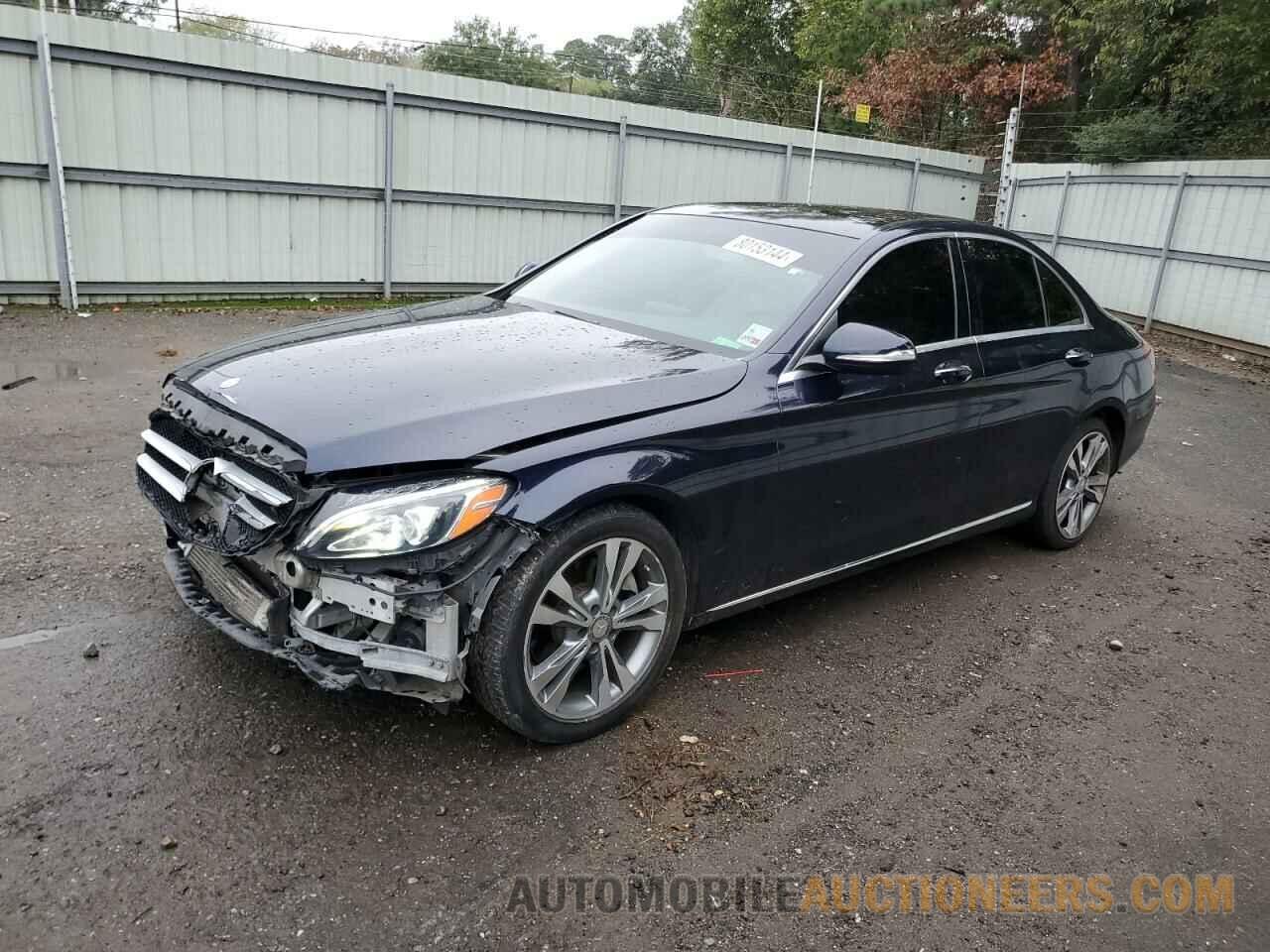 55SWF4KB4FU047443 MERCEDES-BENZ C-CLASS 2015