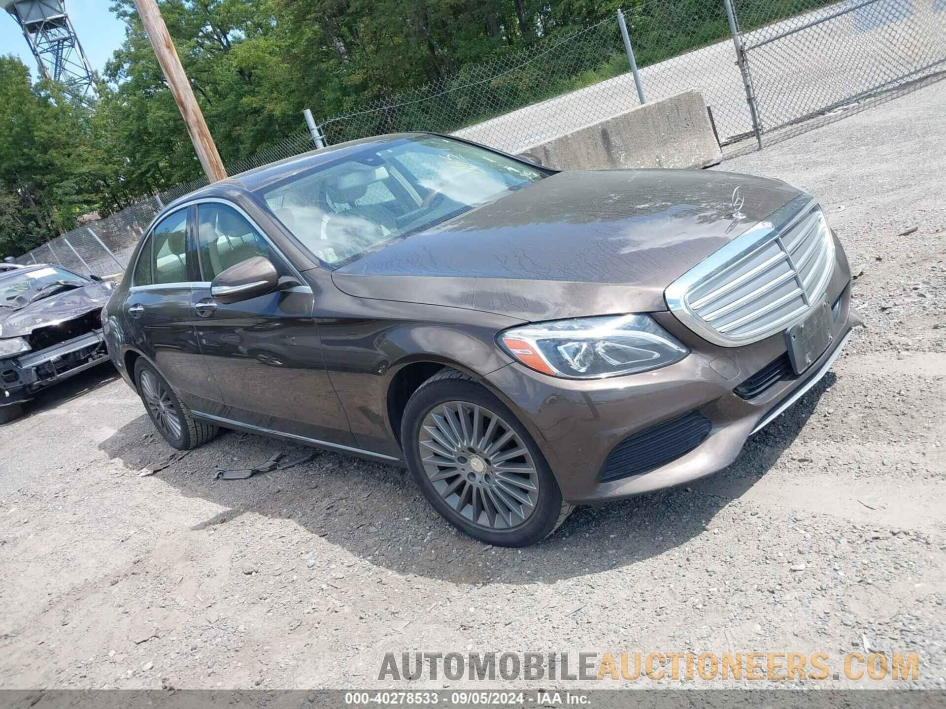 55SWF4KB4FU048799 MERCEDES-BENZ C 2015