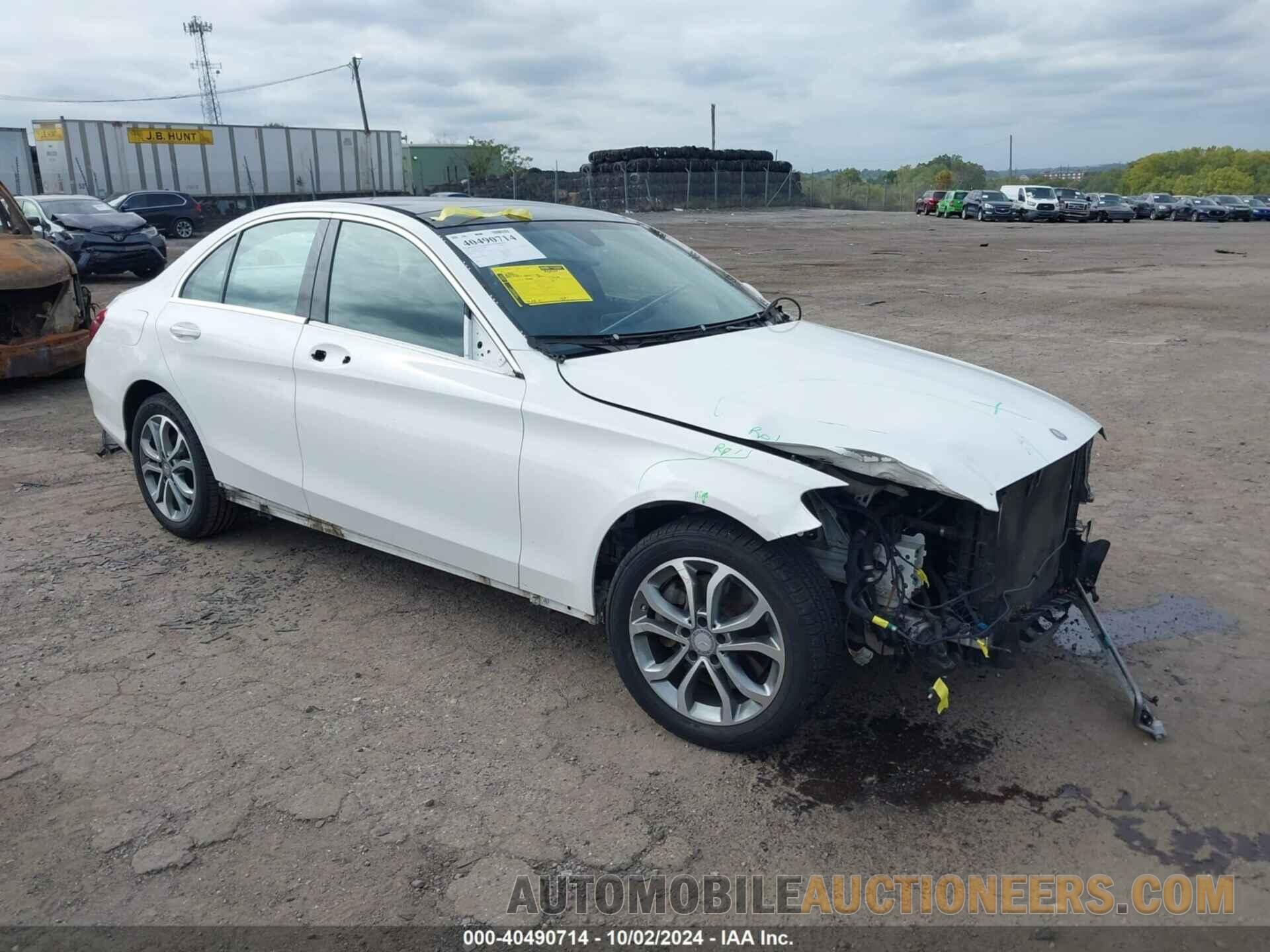 55SWF4KB4FU049631 MERCEDES-BENZ C 300 2015