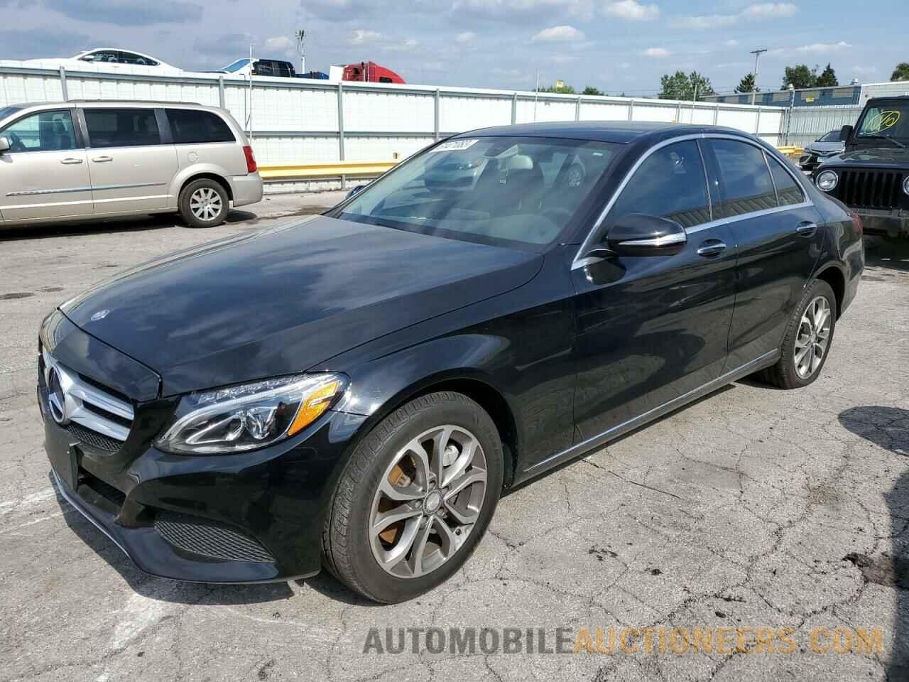 55SWF4KB4FU051458 MERCEDES-BENZ C-CLASS 2015