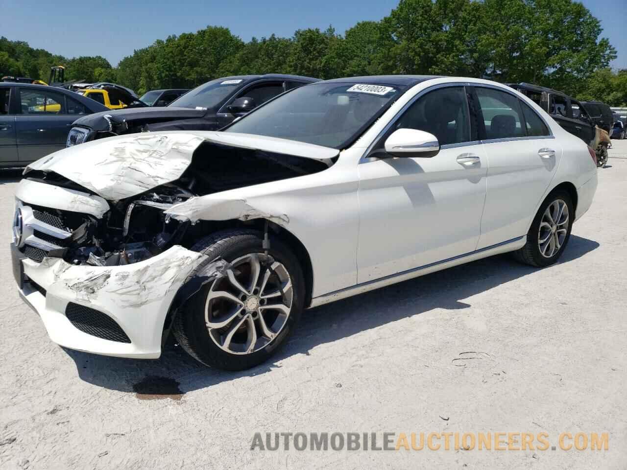 55SWF4KB4FU059723 MERCEDES-BENZ C-CLASS 2015