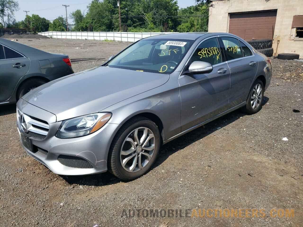 55SWF4KB4FU061147 MERCEDES-BENZ C-CLASS 2015